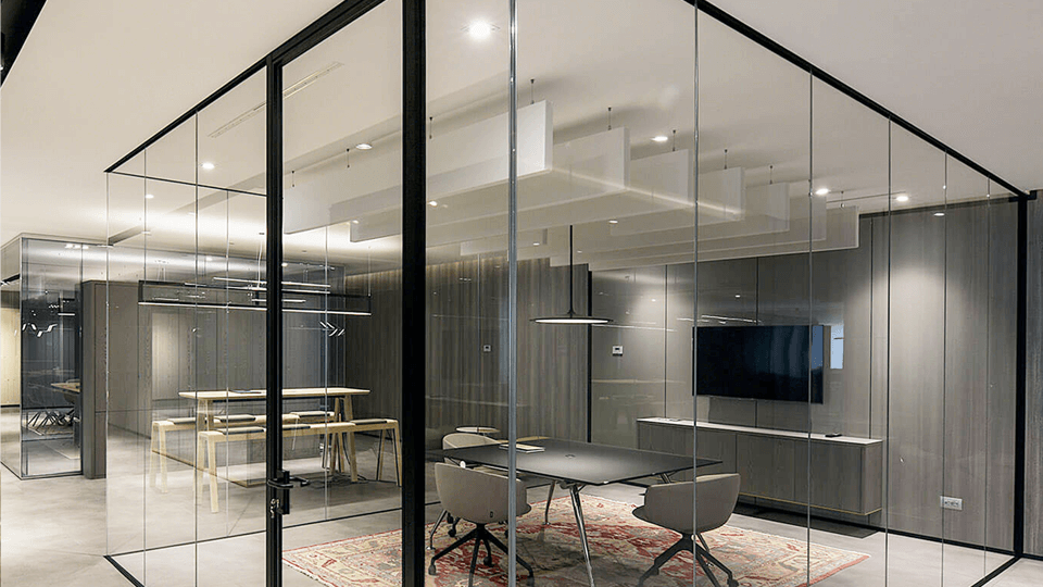 Glass Partitioning System