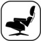 lounge chairs icon